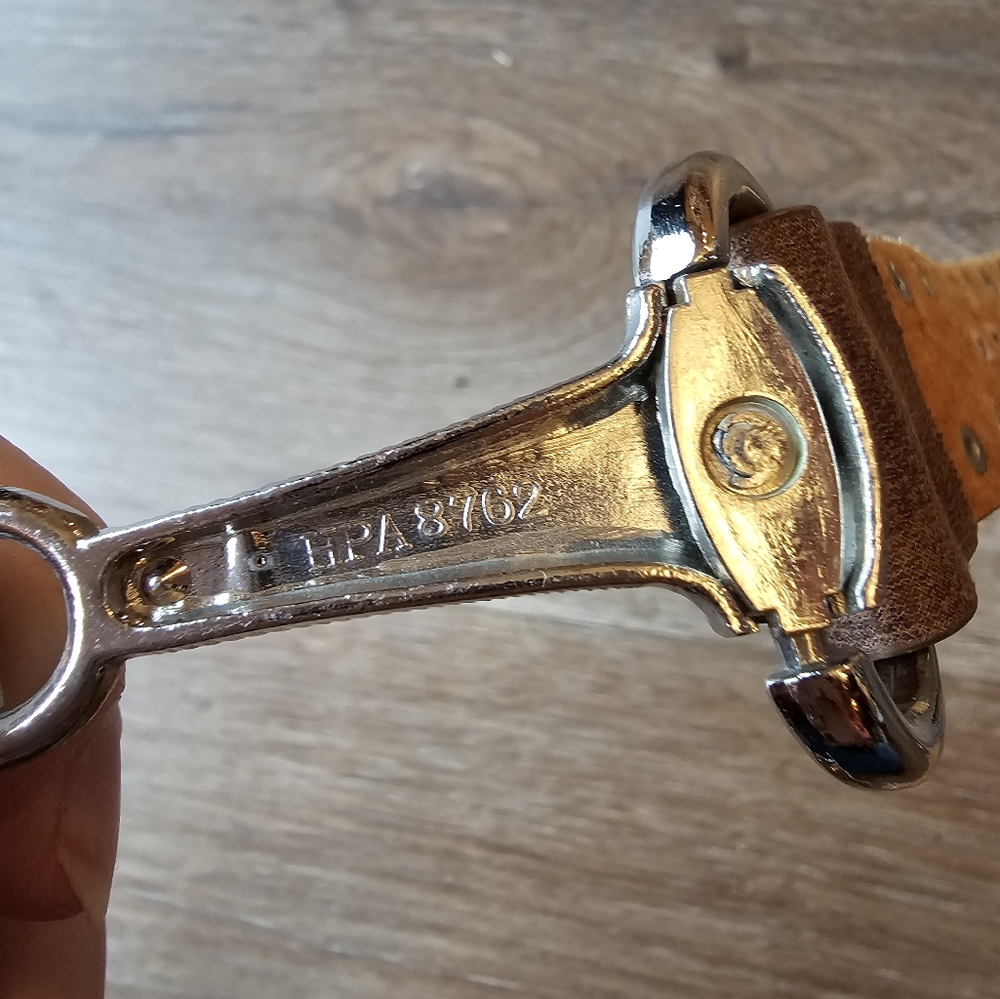 Leather And Rhinestone Snaffle Bit Bedazzled West… - image 8